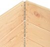 vidaXL Paletten-Aufsatzrahmen 3 Stk. 100x150 cm Kiefer Massivholz 310059 Bild 5