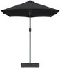 vidaXL Garten-Sonnenschirm Schwarz 385 x 209 x 244 cm Polyester 42003289 Bild 5