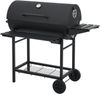 casa.pro 'Armento' Grillwagen, Stahl schwarz, 95 x 108 x 61 cm Bild 4