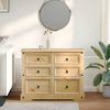 vidaXL Kommode Corona 112x48x91 cm Massivholz Kiefer 4005677 Bild 3