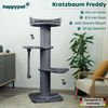 Happypet Kratzbaum FREDDY, Katzenbaum 'Freddy', Gesamthöhe 150 cm, mit Spielseil und Spielball Bild 2