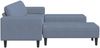 vidaXL Sofa Blau 250 x 188 x 76 cm Cordstoff 3335134 Bild 5
