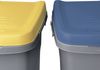 CASARIA® Mülleimer Küche 25L mit Deckel Blau Bild 4