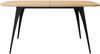 Esstisch Adzaw 160, Ausziehbarer, Beine aus Stahl (Farbe: Schwarz / Eiche Craft Gold) Bild 4