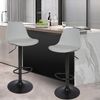 JEOBEST Barhocker Barstühle Bar Stool Küchenstühle Tresenstuhl mit Rückenlehne (Set, 2 St), Kunstleder Barstuhl mit Lehne Küchen, Höhenverstellbar Bild 2