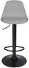 JEOBEST Barhocker Barstühle Bar Stool Küchenstühle Tresenstuhl mit Rückenlehne (Set, 2 St), Kunstleder Barstuhl mit Lehne Küchen, Höhenverstellbar Bild 3