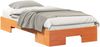 vidaXL Bettgestell Braun 90 x 190 cm 873054 Bild 2