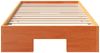 vidaXL Bettgestell Braun 90 x 190 cm 873054 Bild 4