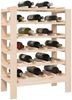 vidaXL Weinregal 61,5x30x82 cm Massivholz Kiefer 822556 Bild 4
