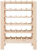 vidaXL Weinregal 61,5x30x82 cm Massivholz Kiefer 822556 Bild 5
