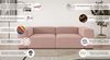 OTTO home Big-Sofa XL HAILY Modularsofa extra tief, Sitztiefe 100 cm, als Modul oder separat verwendbar, für individuelle Zusammenstellung Bild 3