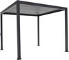 Pergola MIRADOR Basic 3x3 anthrazit Lamellendach Bild 2