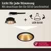 Paulmann No. 93395 Einbauleuchte Cole GU10 max. 10W Schwarz Gold matt Bild 3