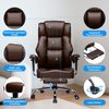 GTPLAYER Gaming-Stuhl für Große und Schwere Personen, ergonomischer Bürostuhl bis 180 kg, 3D Sitzkissen, verstellbar mit Fußstütze für Büro & Gaming Bild 3