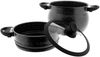 3 in 1 Kochtopf, Marmorbeschichteter Dampfgarer, Couscoussier, 8 Liter Bild 2