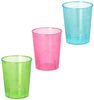 Starpak Becher 40 Gläser für Schnaps, PS 4 cl Ø 4,2 cm · 5,2 cm farbig sortiert Bild 1