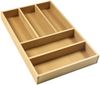 Besteckeinsatz AERIK aus Massivholz (Buche), 300 x 472 mm, universell / Besteckkasten Bild 1