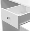 vidaXL Schminktisch Holzwerkstoff 75x40x141 cm Weiß 244861 Bild 4