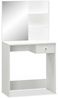 vidaXL Schminktisch Holzwerkstoff 75x40x141 cm Weiß 244861 Bild 2