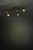 Eglo 39146 LED Leuchtschiene 3-flammig SCHWARZ/MESSING TOMARES Bild 1