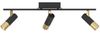 Eglo 39146 LED Leuchtschiene 3-flammig SCHWARZ/MESSING TOMARES Bild 4
