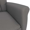 vidaXL Sessel Dunkelgrau Mikrofaser 348402 Bild 5