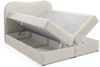 Boxspringbett Schlafzimmerbett DARLIN 120x200cm Stoff Gerra Goldbraun Bild 2