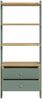 Regal Winston / Whenua, Holzwerkstoff, Grün, Holzfarben, 64 x 148 x 42 cm Bild 5