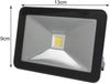 10 Watt LED Strahler ALU, 4000 Kelvin Neutralweiß, IP65, 9x13cm Bild 3