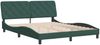 vidaXL Bettgestell ohne Matratze Dunkelgrün 160x200 cm Samt 3207932 Bild 3