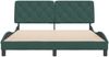 vidaXL Bettgestell ohne Matratze Dunkelgrün 160x200 cm Samt 3207932 Bild 5