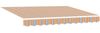 Einziehbare Markise, Sonnenmarkise Mehrfarbig 350 x 250 cm Stoff Bild 2