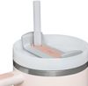 Stanley Quencher H2. 0 FlowState Trinkflasche mit Strohhalm 1. 2L - Thermobecher Kühlt 11 Stunden - 48 Stunden Eisgekühlt - Spülmaschinenfest - Thermosflasche BPA Frei - Kaffeebecher To Go - Rose Bild 3