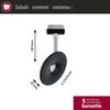 Paulmann 96938 URail LED-Spot Sphere Schwarz matt,Chrom 7,4W 2. 700K Bild 2