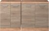Küchenschrank für Dachschrägen R-Line Sonoma 140 cm 2er Set Schrankkorpuss 60 cm Tiefe Vicco Bild 3