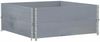 vidaXL Paletten-Aufsatzrahmen 2 Stk. Grau 100x100 cm Massivholz Kiefer 4010291 Bild 5