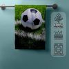 Fußball Duschtuch Badetuch Handtuch Strandtuch 70x140 cm Bild 3
