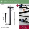 Paulmann 94546 Plug&Shine LED Pollerleuchte Ito horizontal IP65 3000K Anthrazit Bild 4