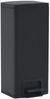 vidaXL Mülleimer mit Pedal Anti-Fingerabdruck 30 L Schwarz Edelstahl 149573 Bild 2