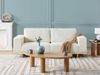 3-Sitzer Sofa Bouclé cremeweiß NIVALA Bild 3