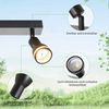 ZMH LED Deckenstrahler 2 Flammig Schwarz Wohnzimmer Deckenleuchte Verstellbar Strahler GU10 Strahler Moderne Lampe Bild 5