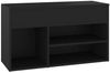 vidaXL Schuhbank Schwarz 80x30x45 cm Holzwerkstoff 808748 Bild 2