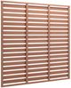 vidaXL Zaunplatte WPC 180x180 cm Braun 318109 Bild 2