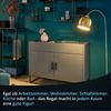 KHG Wandregal 3er Set schwarz aus Metall pulverbeschichtet, großes Regal 40 x 40 x 15 cm, Hängeregal ideal für Bücher, Pflanzen & Deko, für Wohn-, Ess-, Schlaf-, Badezimmer & Küche Bild 5