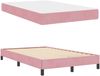 vidaXL Boxspringbett mit Matratze Rosa 120 x 220 cm Stoff 3398790 Bild 2