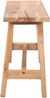 House Nordic Bank, Teakholz, natur, 90x25x45 cm Bild 3