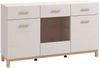 Home affaire Sideboard Essex, Kommode, Kombikommode, Anrichte, Schrank, Modernes Sideboard: Kaschmir-Dekor, 3 Türen & 2 Schubladen Bild 2