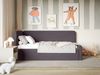 Selsey Fanko –Jugendbett 90x200 cm mit Kopfteil links, Samt, Violett Bild 2