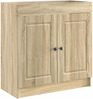 vidaXL Badezimmermöbel-Set Sonoma-Eiche 56 x 37,5 x 81 cm 3404126 Bild 4