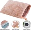 6er Set Mikrofaser Waschhandschuhe 15x21 cm Coral Fleece Make-up Entferner Bild 4